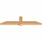 Ekena Millwork Eugene Smooth Timber Gable Bracket, Western Red Cedar, 72"W x 18"H x 3 1/2"D x 5 1/2"F, 6/12 Pitch GBW072X18X0406EUG00SWR - alternate 5